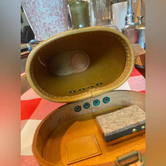 FRENCH MAS 49/56 "APX" LEATHER SNIPER SCOPE CASE - Picture 6 of 11